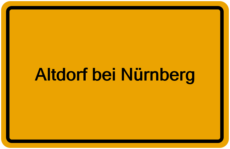Handelsregister Altdorf bei Nürnberg